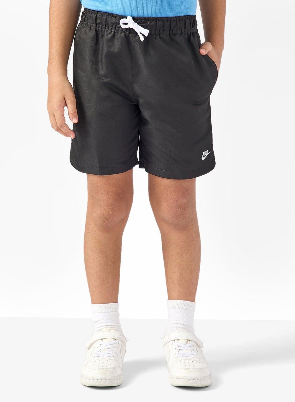 Nike 86M120 Kids Black Woven Casual Shorts - Image 1