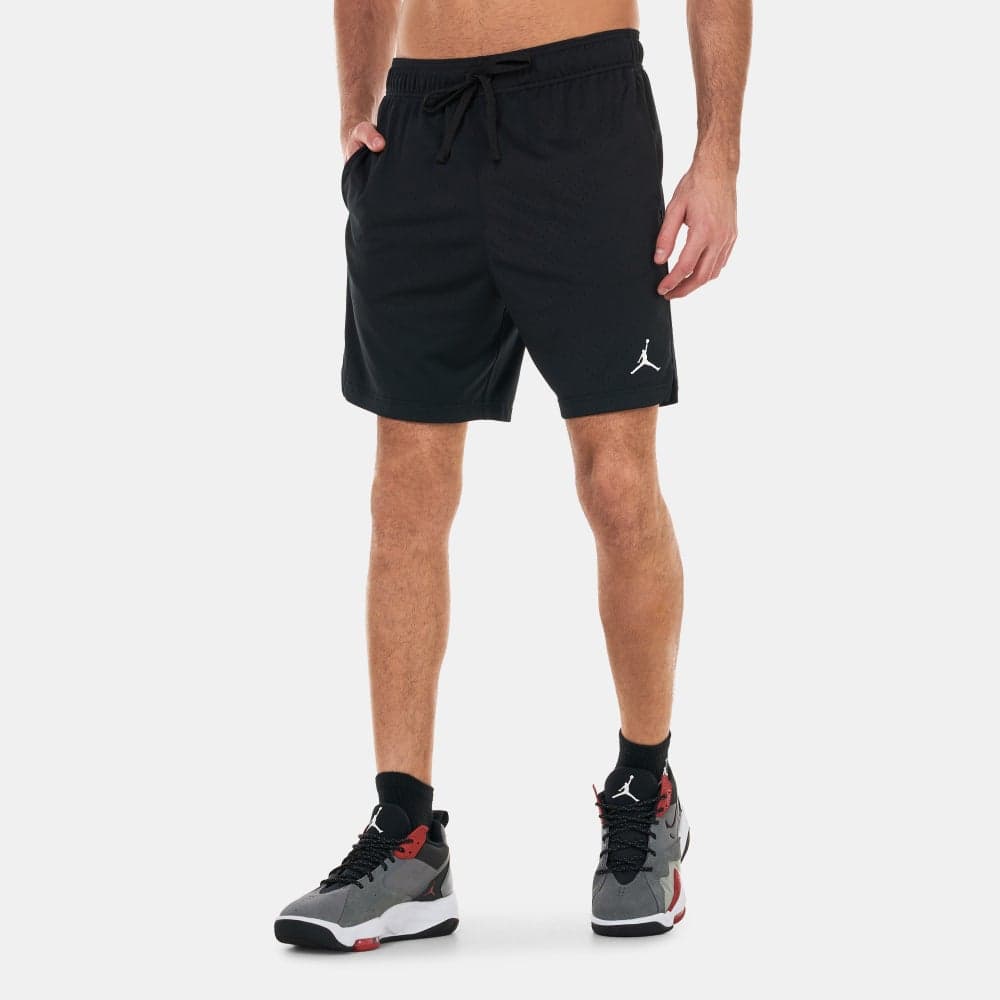 Jordan Dri-FIT Mesh Basketball Shorts Black - Image 1