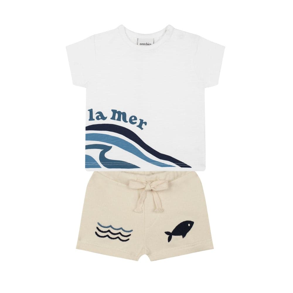 La Mer Organic Cotton Baby Set - Image 1