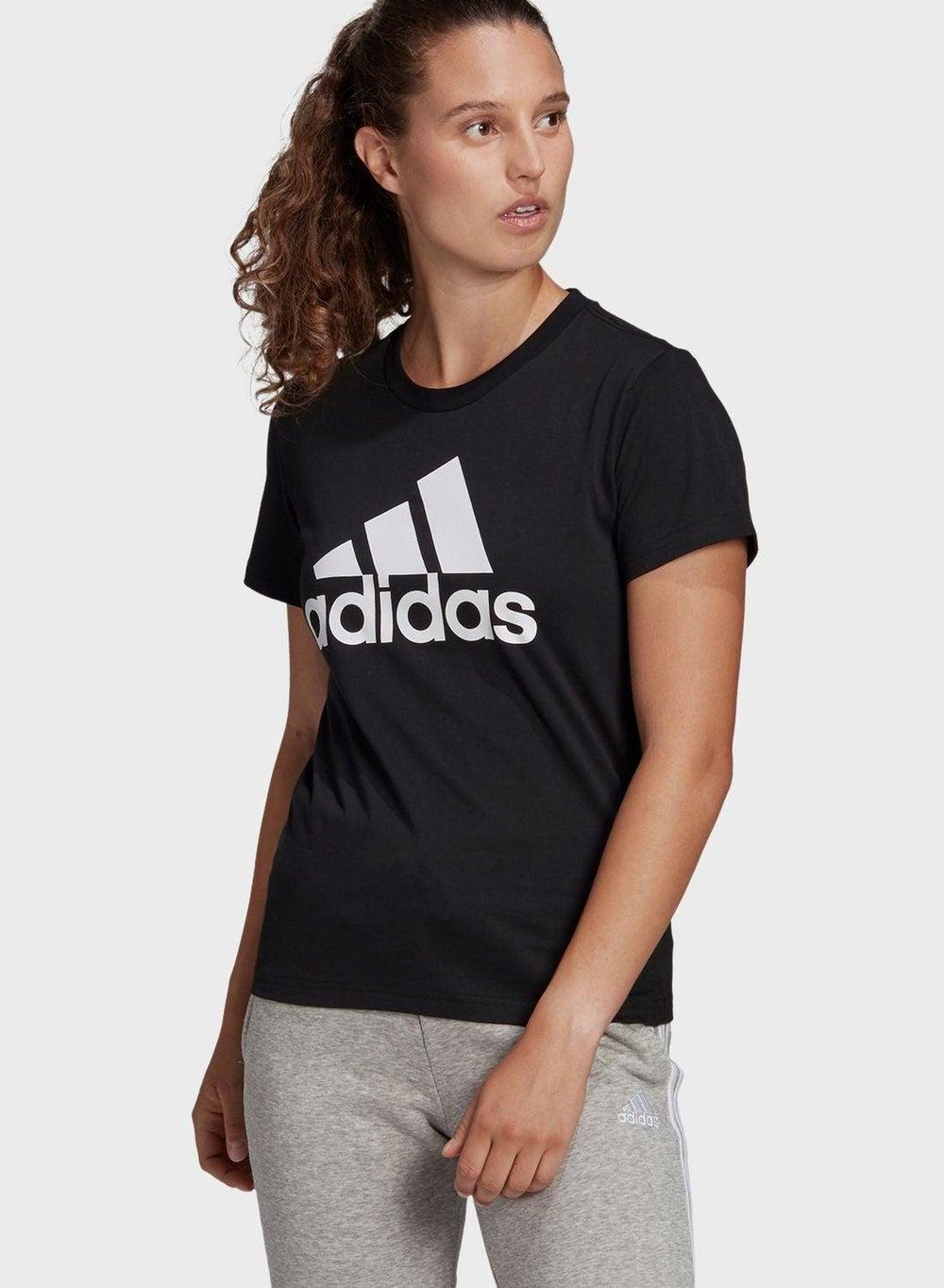 adidas Essentials Logo Cotton T-Shirt - Image 1