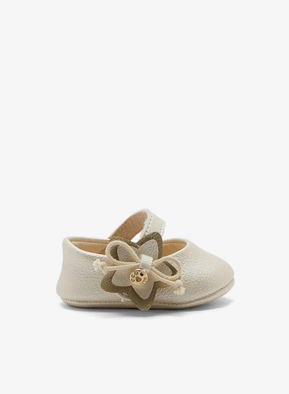 Girls Star Ballerina Sandals with Velcro Comfort - Image 1