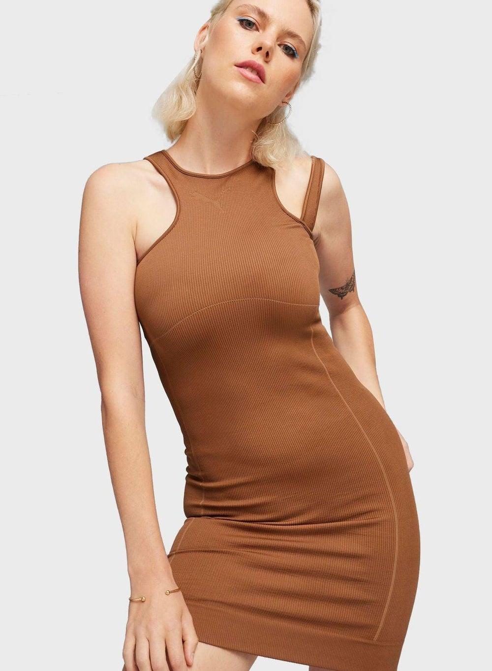 Ribbed Racerback Mini Dress 62787782 - Image 1