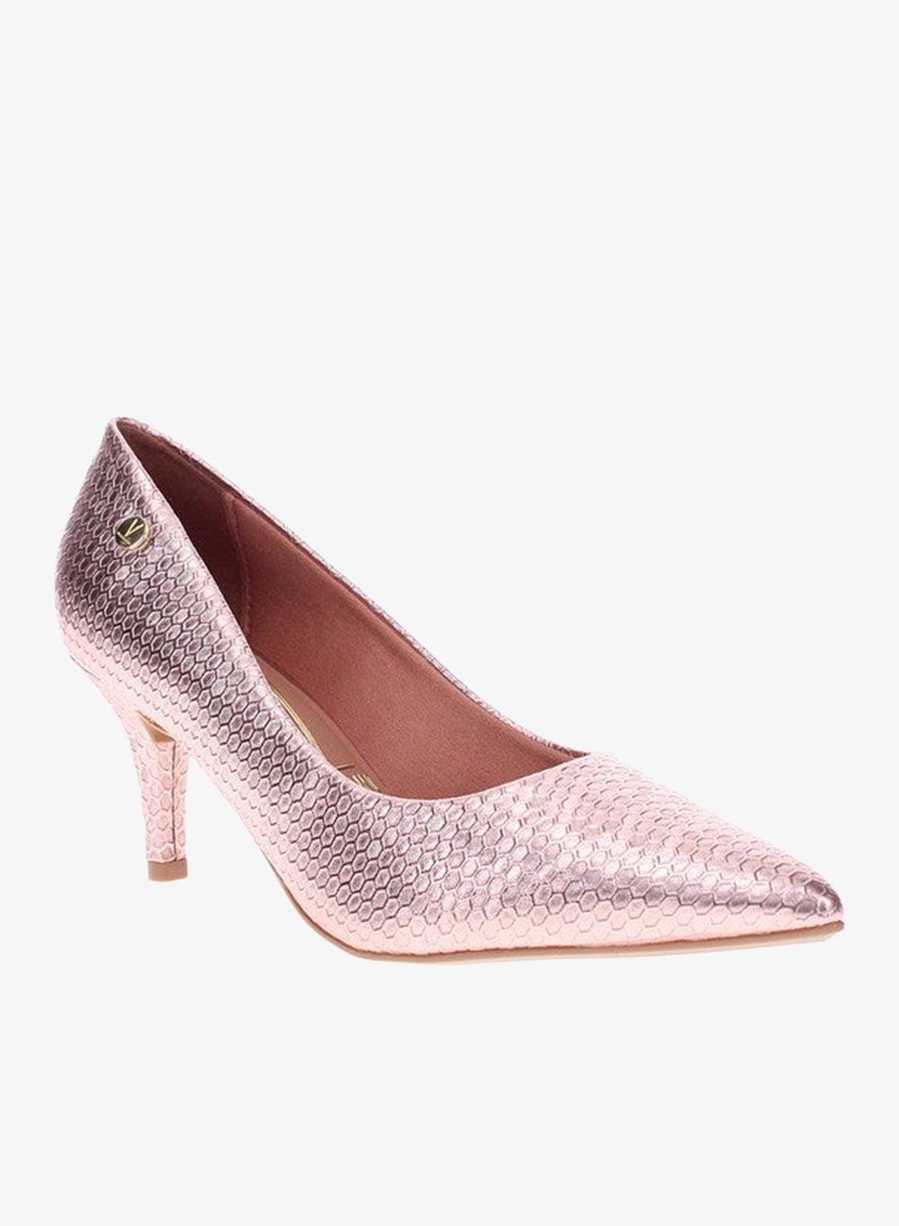 Pink Mid Heel Pumps Brazil Slip-On Office Elegance - Image 1