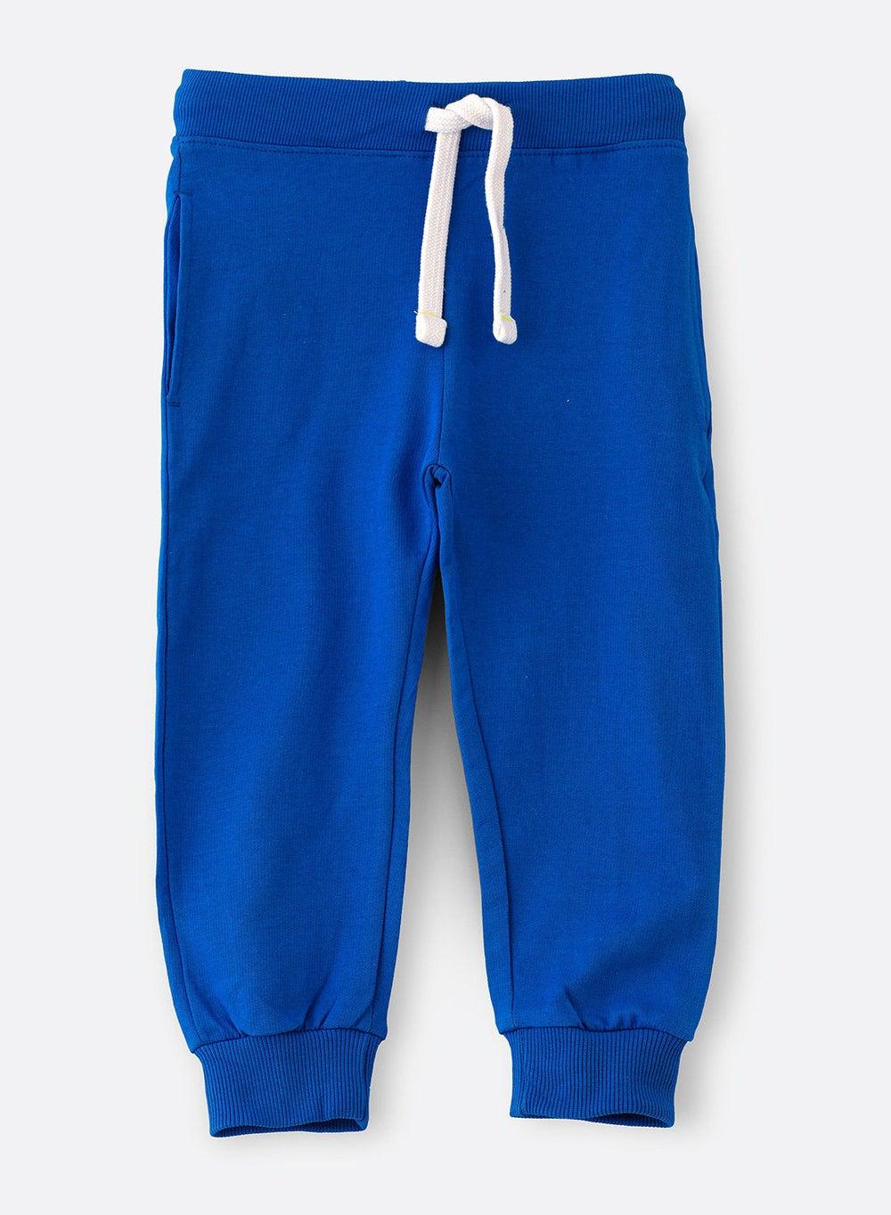 Blue Straight-Fit Knit Jogger Askjtnb W202 - Image 1
