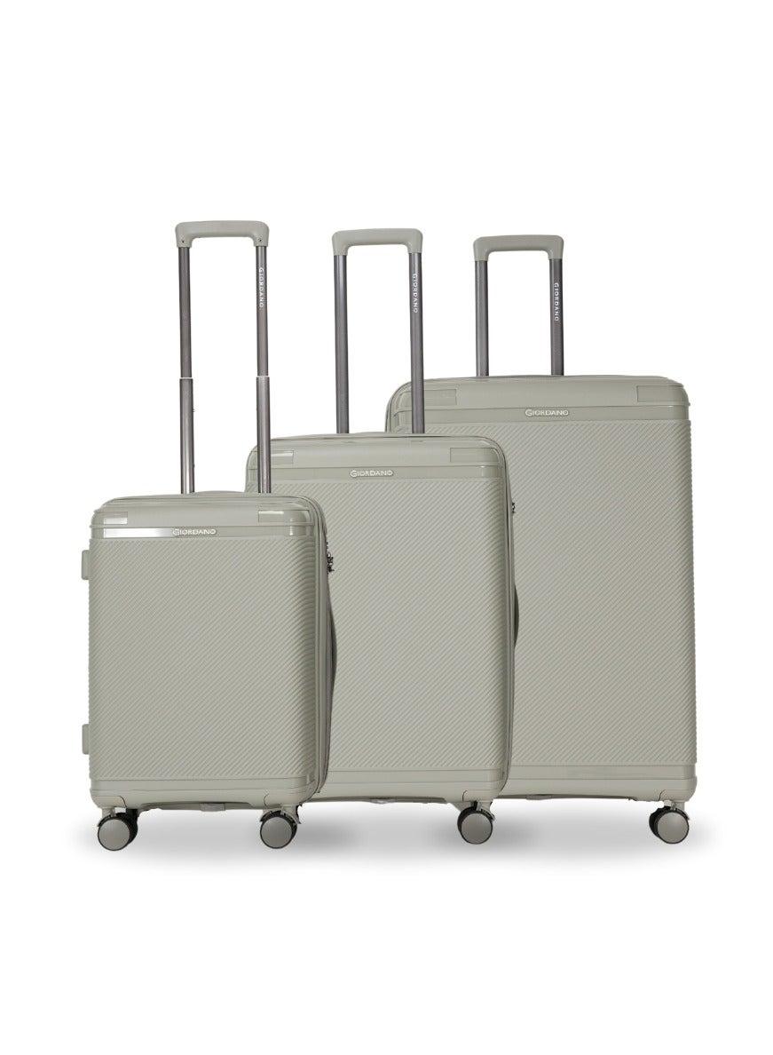 Giordano League PP Hardshell 3pc Luggage Set Champagne - Image 1