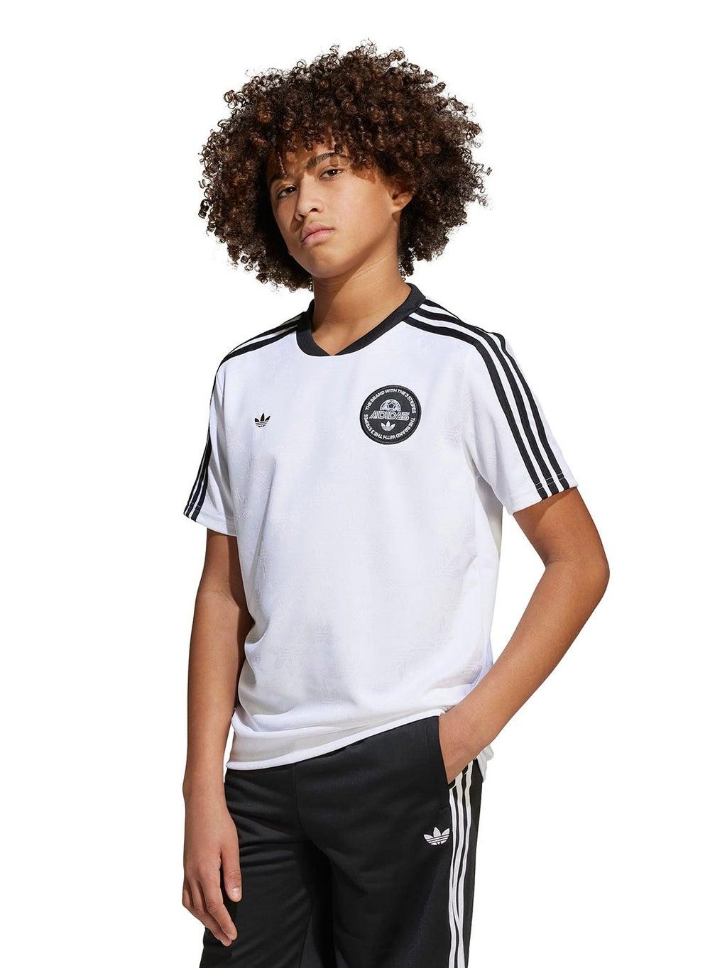 Adidas Youth Logo T-Shirt Jv7682 Premium Cotton Tee - Image 1