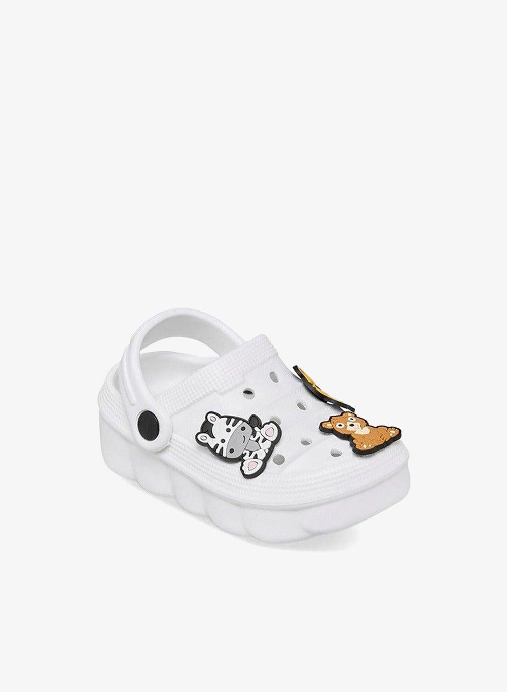 Kids Animal Charm Clogs 373861 with Secure Backstrap - Image 1
