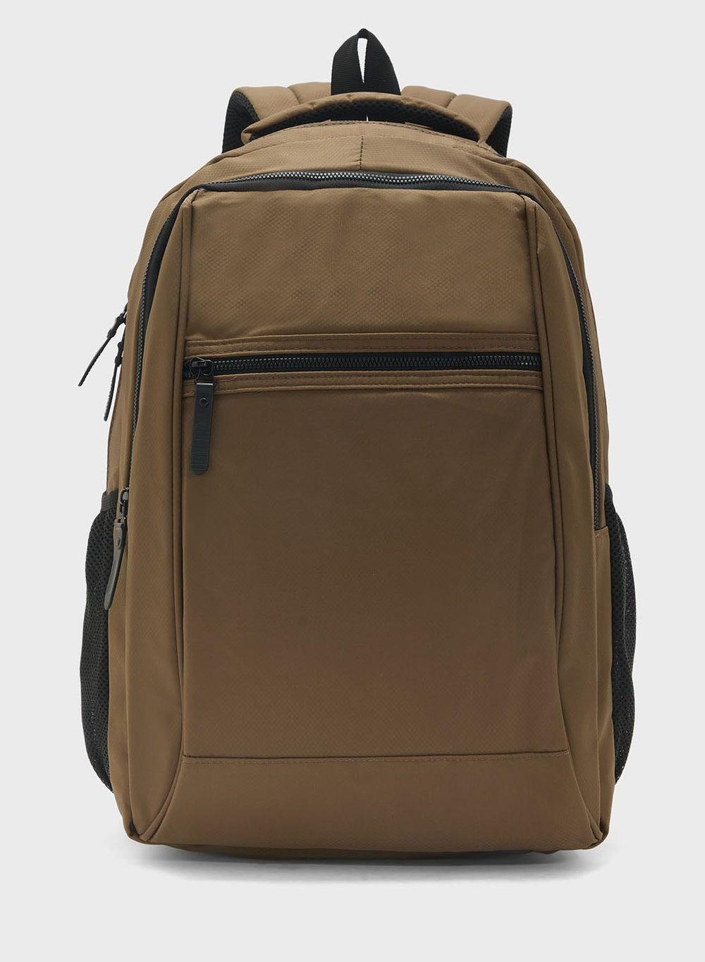 Tf6626 Beige Casual Backpack for Boys Laptop Ready - Image 1