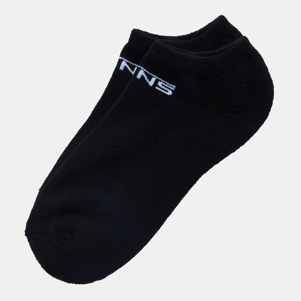 Men’s Classic No-Show Socks 3 Pairs Black - Image 1