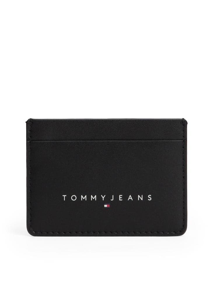 Tommy Hilfiger Pebble Leather Logo Card Holder AM0AM13697BDS - Image 1