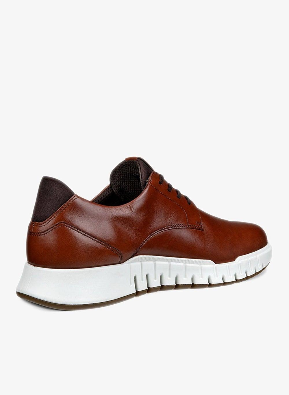 ECCO Gruuv Studio M Mink Leather Hybrid Derby - Image 1
