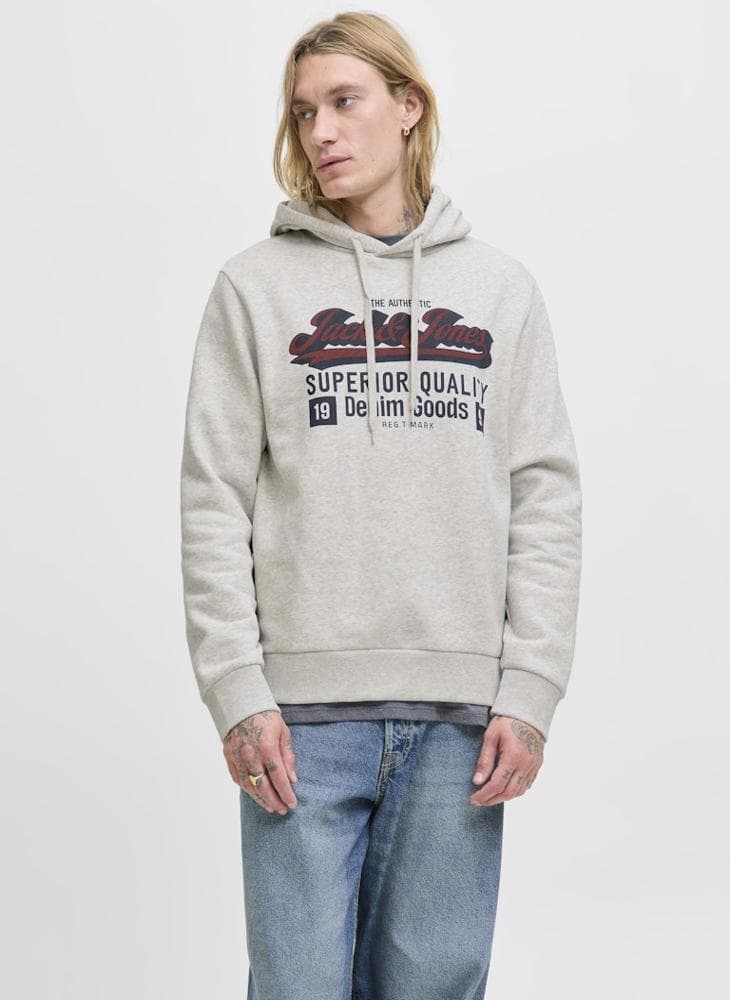 Logo Regular Fit Pullover Hoodie 12279649 - Image 1
