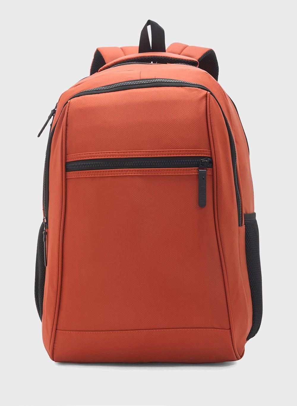 Tf6626 Casual Orange Backpack for Modern Men - Image 1