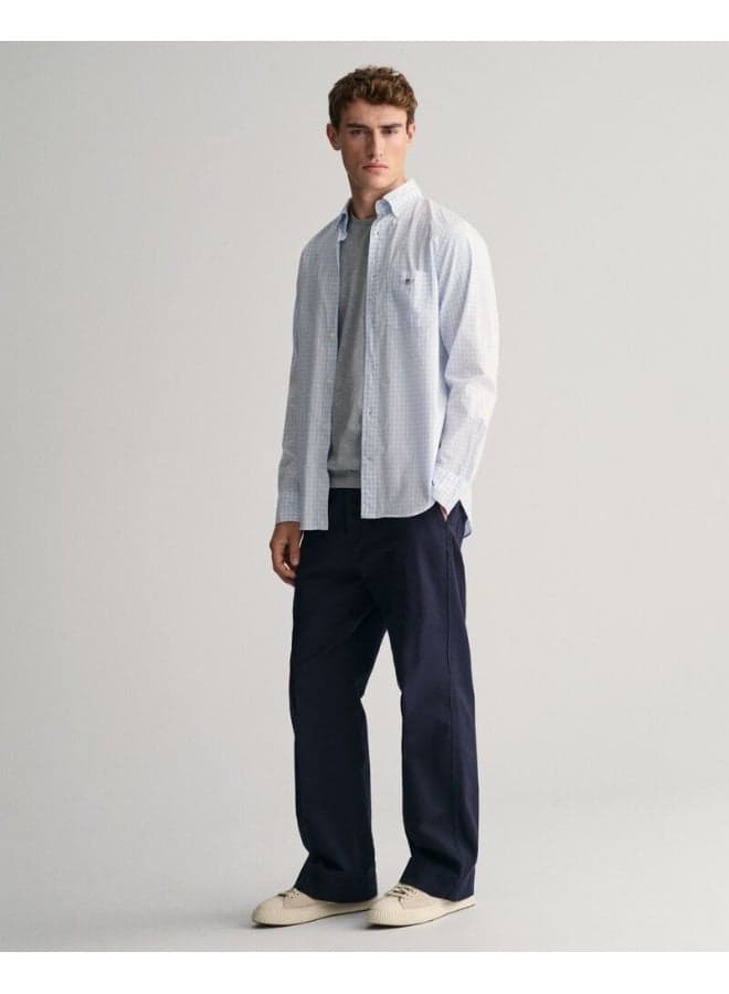 GANT Gingham Poplin Shirt Regular Fit Classic - Image 1