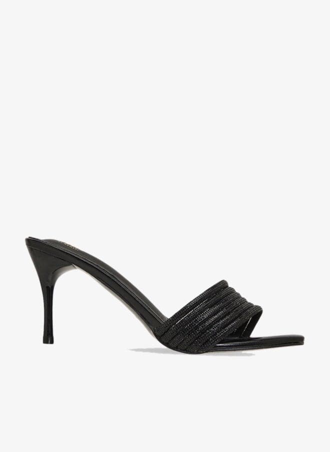 Diamante Heeled Sandal 2503 18 – Black Elegance - Image 1