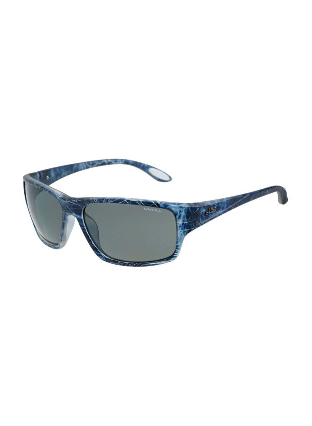 ONS-9023 Square Polarized Men’s Sunglasses Blue Frame - Image 1