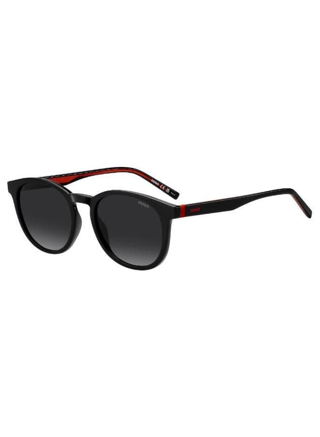 Hugo HG 1357/S Rectangular Dark Grey Sunglasses - Image 1