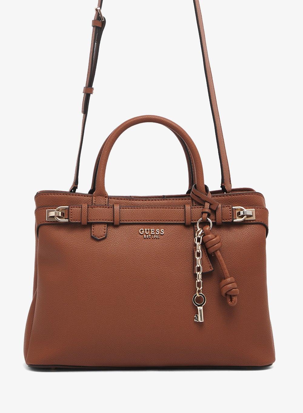 Gregoria Cognac Logo Satchel Bag Hwbg8546070 - Image 1