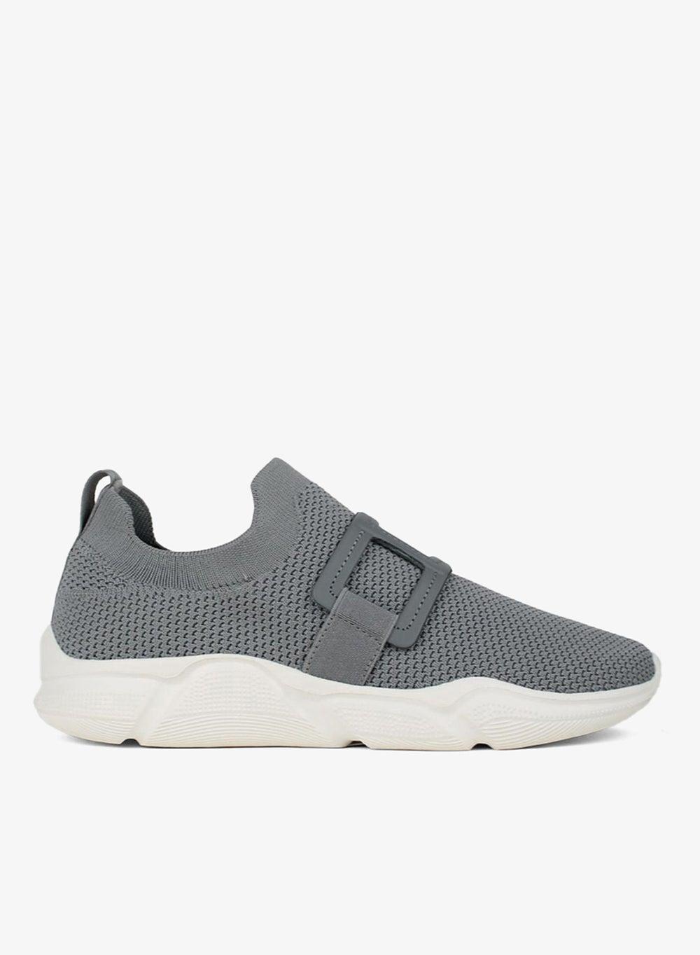 DREA Slip-On Knit Sneakers with Sculpted Sole - Image 1