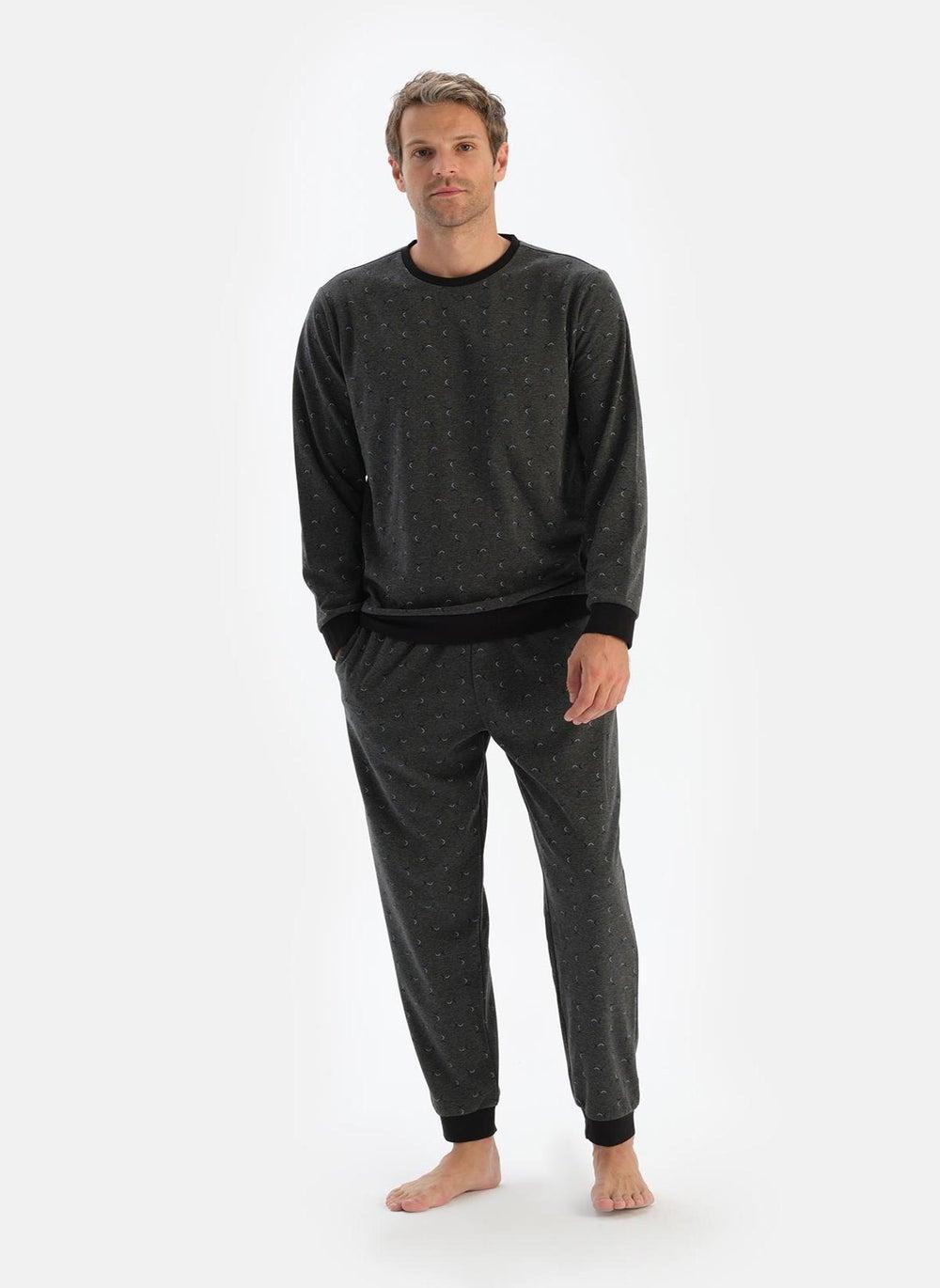 Supreme Micro Print Pajama Set 24Wm18509Me - Image 1