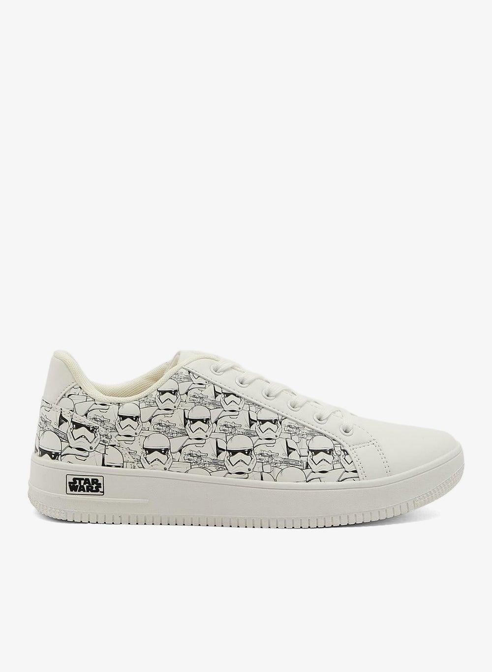 Stormtrooper Graphic Low-Top Sneakers - Image 1