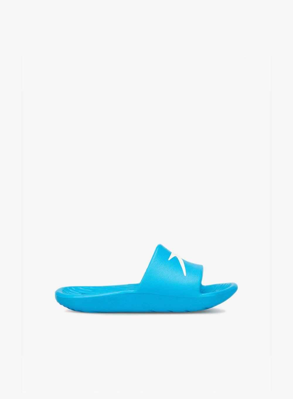 Boys' Blue Junior Slides with Drainage Comfort - Image 1