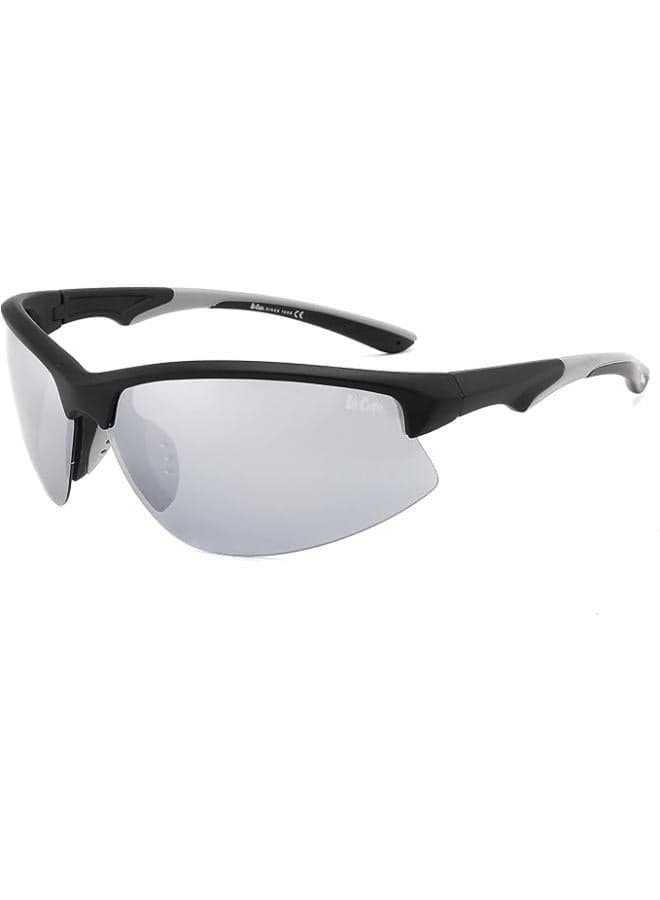 LC1009C01 Polarized Sport Sunglasses M.Black REVO Lens - Image 1
