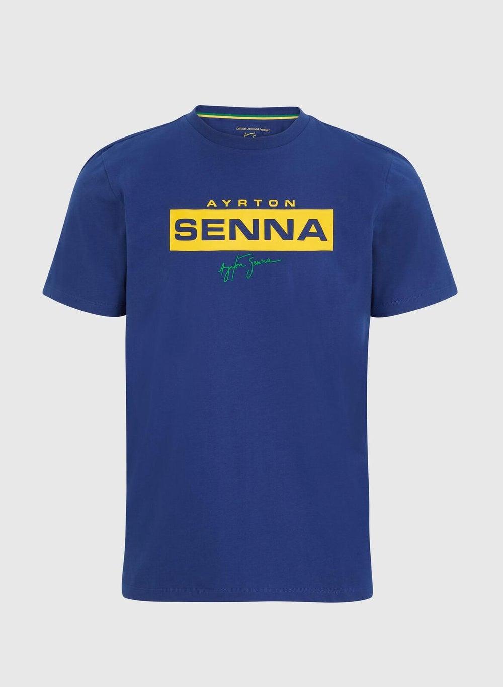 AS FW Logo Navy Graphic T-Shirt - Image 1