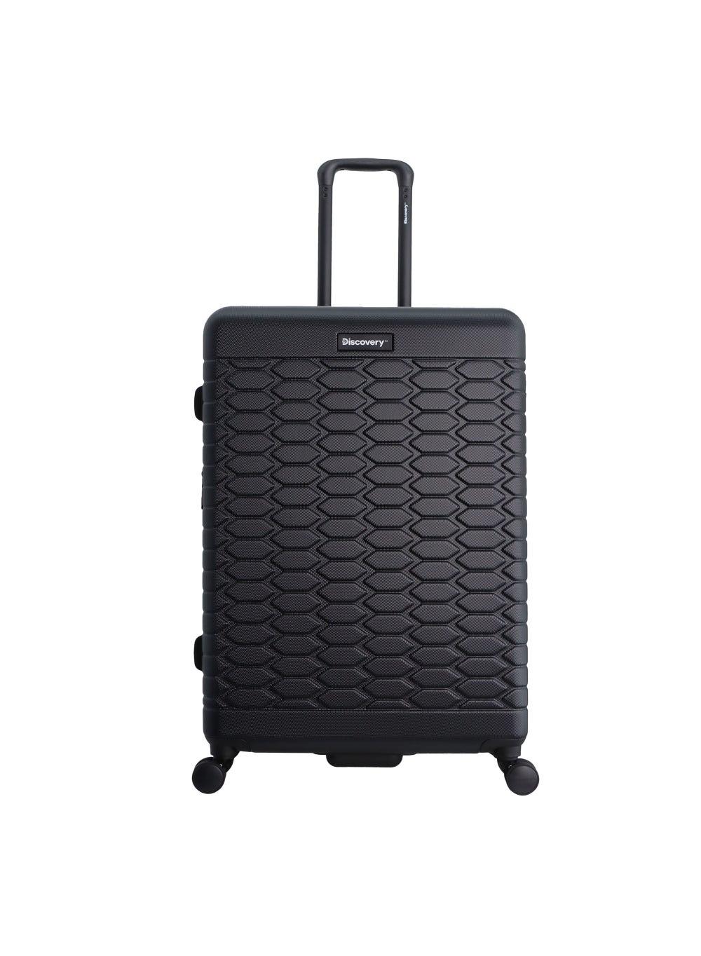 Discovery Reptile 28” ABS Hardshell Expandable Luggage Black - Image 1