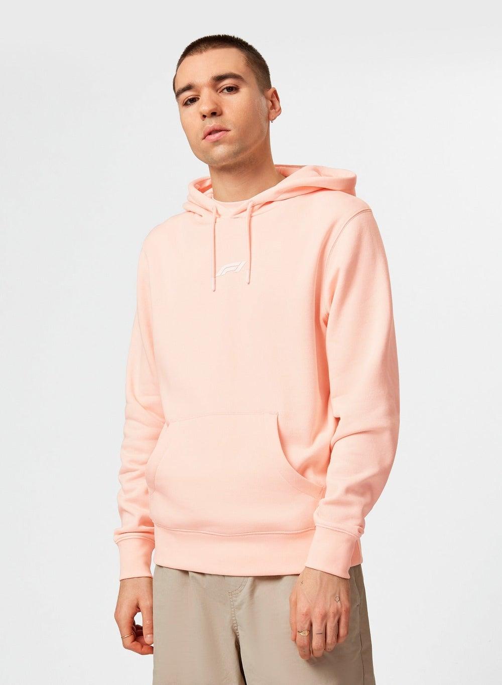 F1 FW Pastel Tech Hoodie in Creole Pink - Image 1