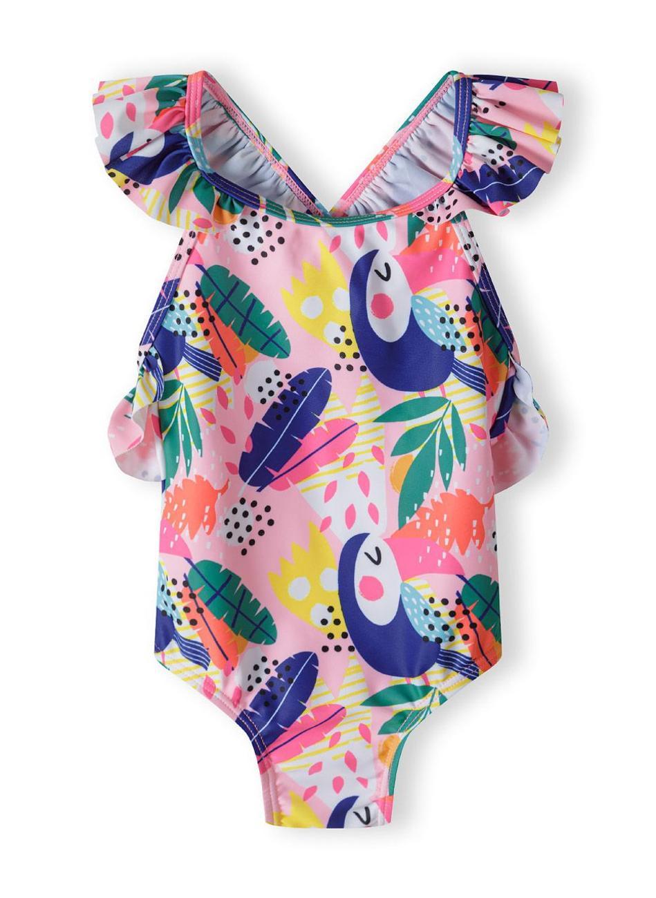 Multicoloured Girls One-Piece Swimsuit Classic Fit - Image 1