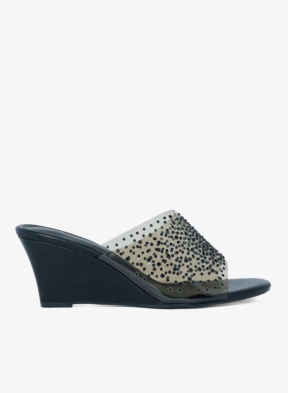Chic One Strap Wedge Sandals for Effortless Lift - Image 1
