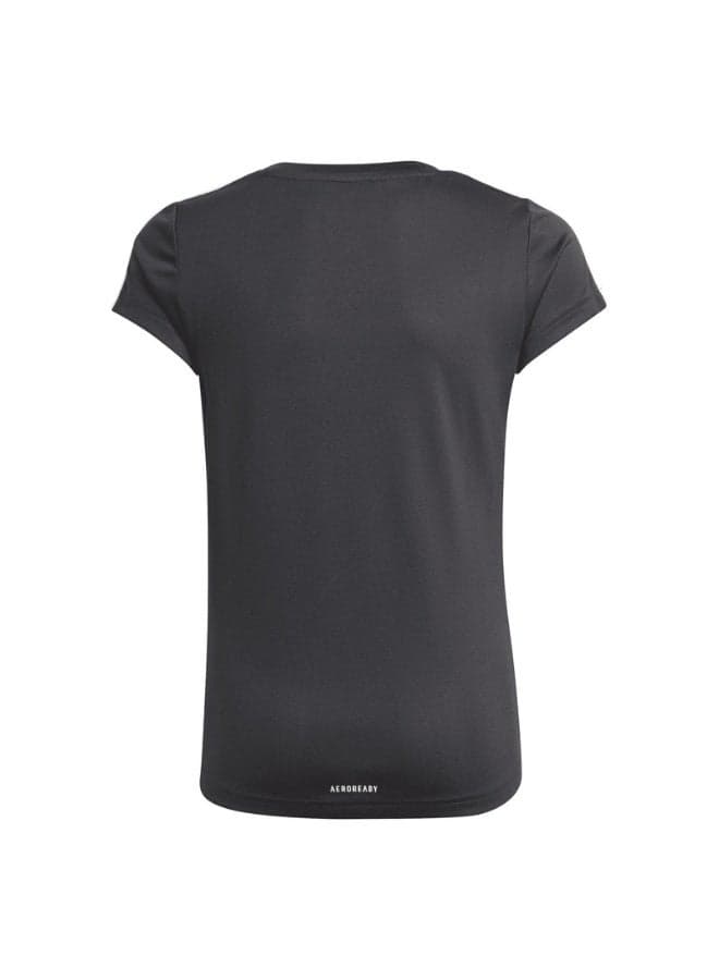 G 3S T adidas AEROREADY Training Tee Black White - Image 1