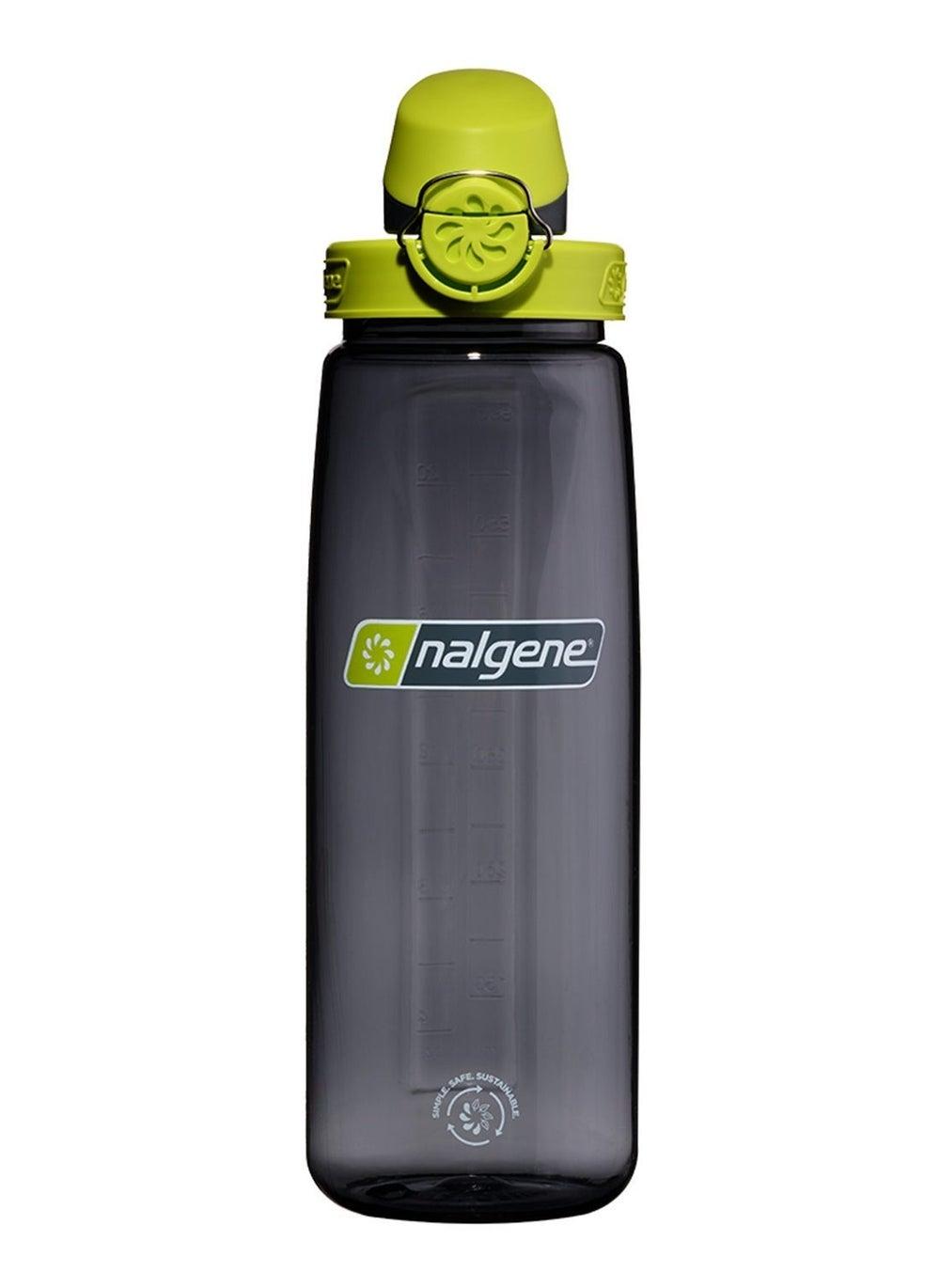 Nalgene USA 700ml OTF Tritan Renew Bottle Charcoal Lime - Image 1