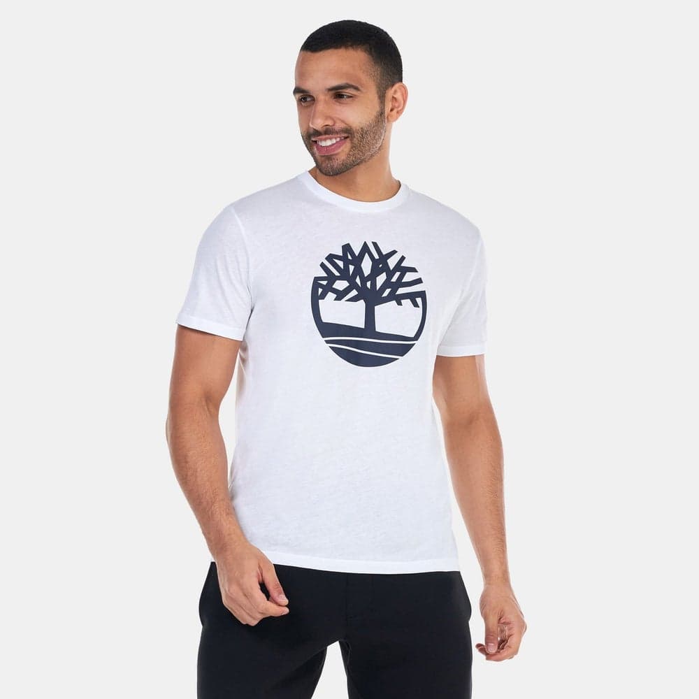 Timberland Kennebec River Tree Logo Cotton T-Shirt - Image 1