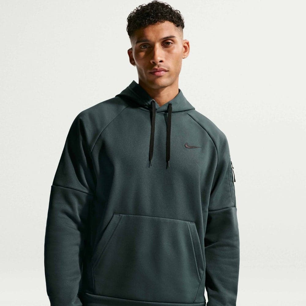Nike Therma-FIT Men's Training Hoodie Green - Image 1
