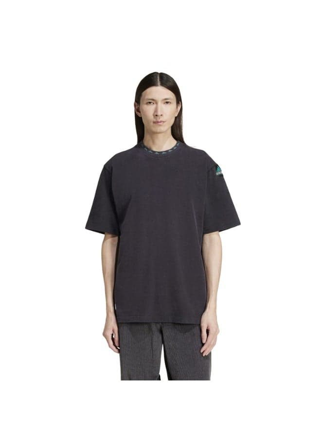 Adidas EQT Cotton Graphic T-Shirt Black - Image 1
