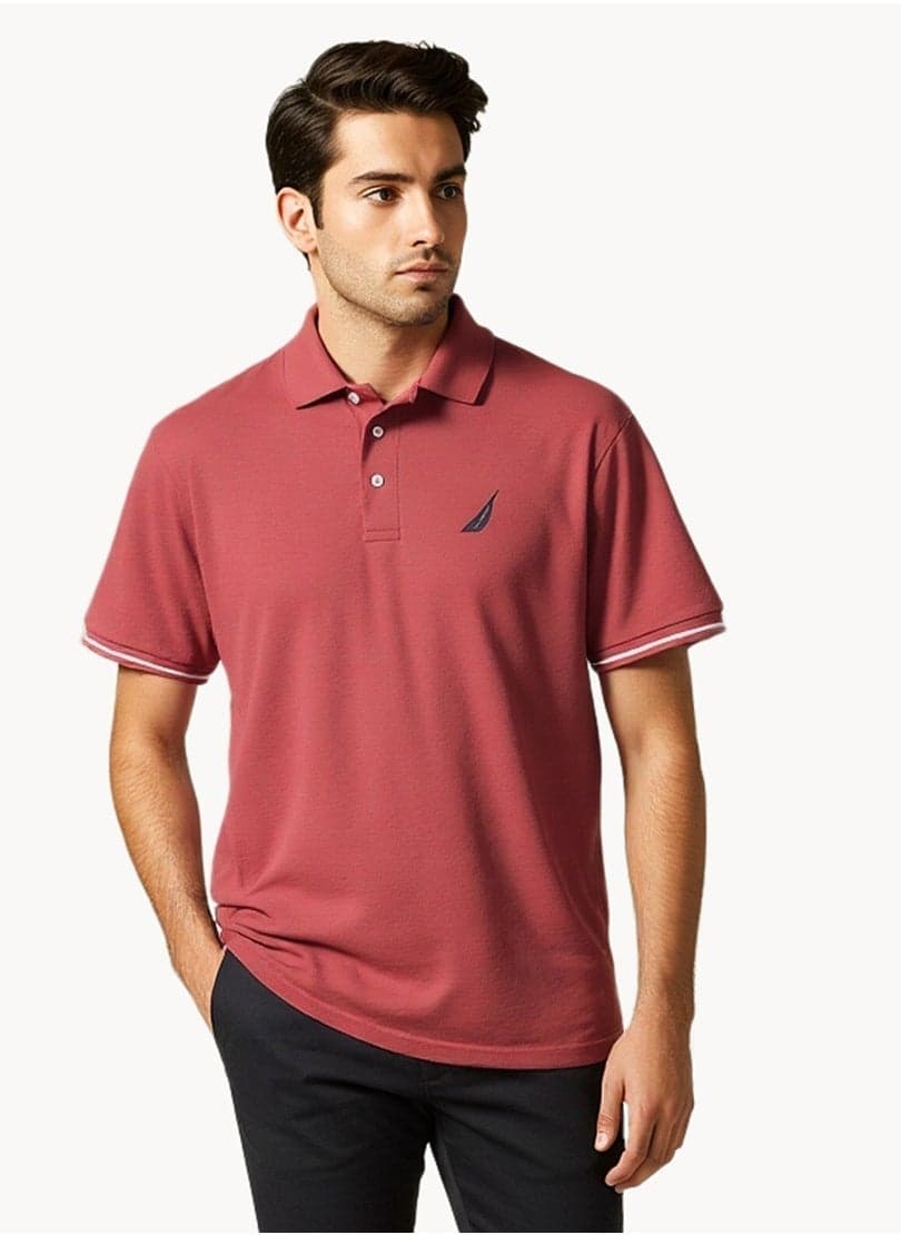 Premium Cotton Piqué Logo Polo Shirt Jcbp0019 - Image 1