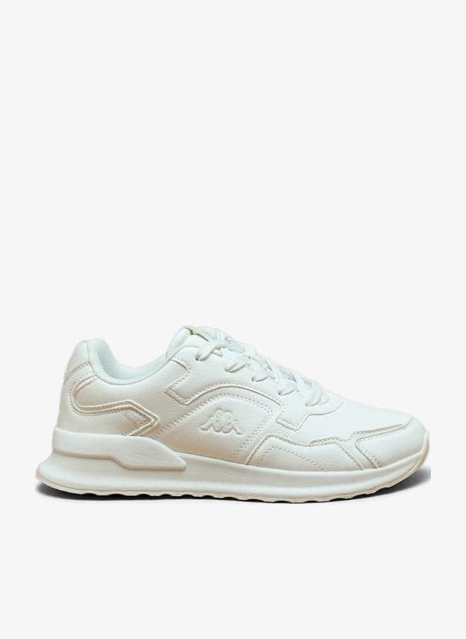 Women’s Monotone Lace-Up Walking Sneakers Sho23Aa024Wwhite - Image 1