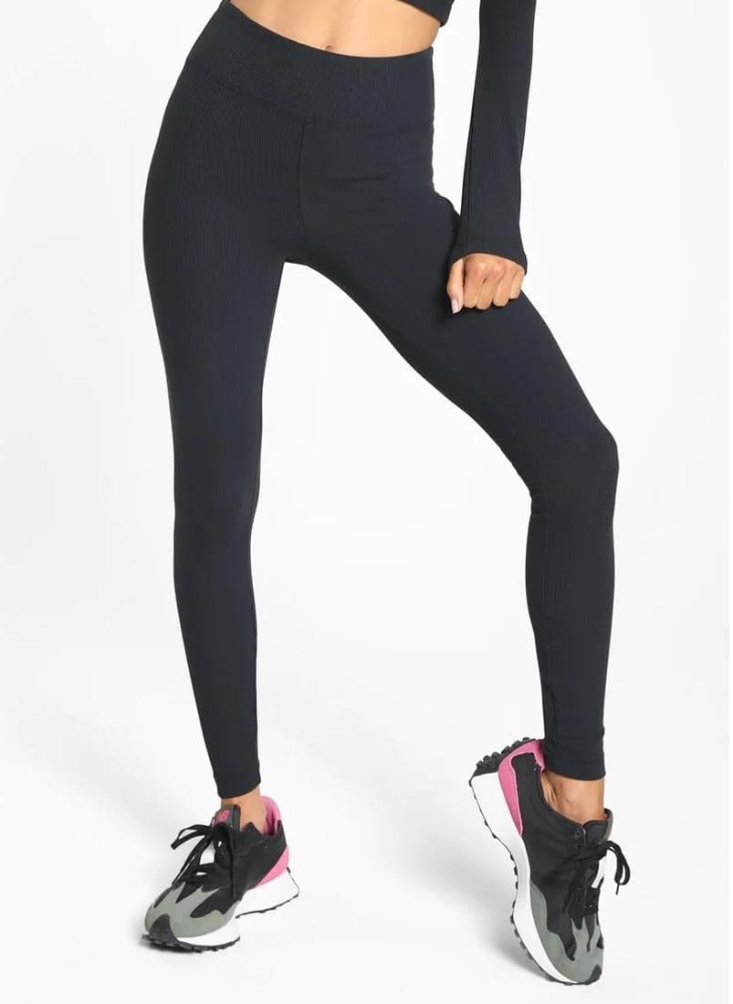 Koral Exceed High-Rise Rib Legging A2724Hr22-M-Blk - Image 1