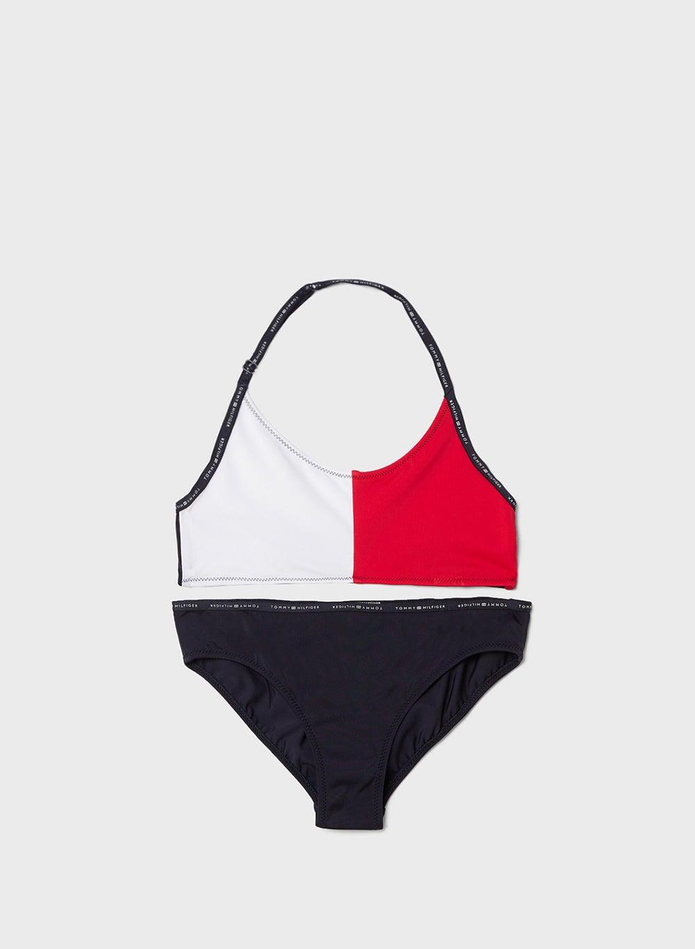 Girls Color Block Halter Bralette Swim Set UG0UG00718 - Image 1