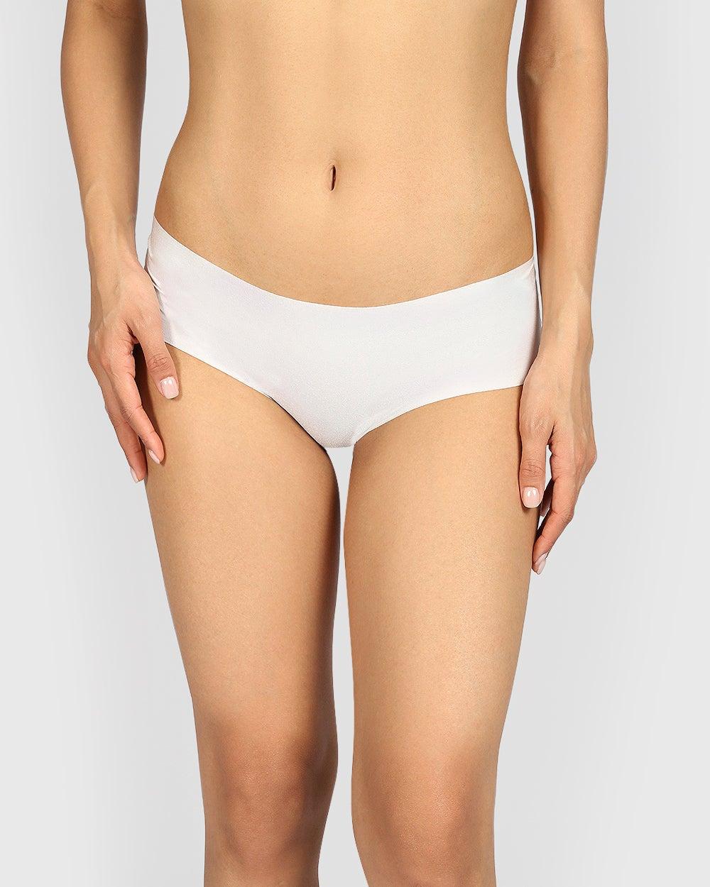 La Senza Dawn Blue No Show Microfabric Hipster Panties - Image 1