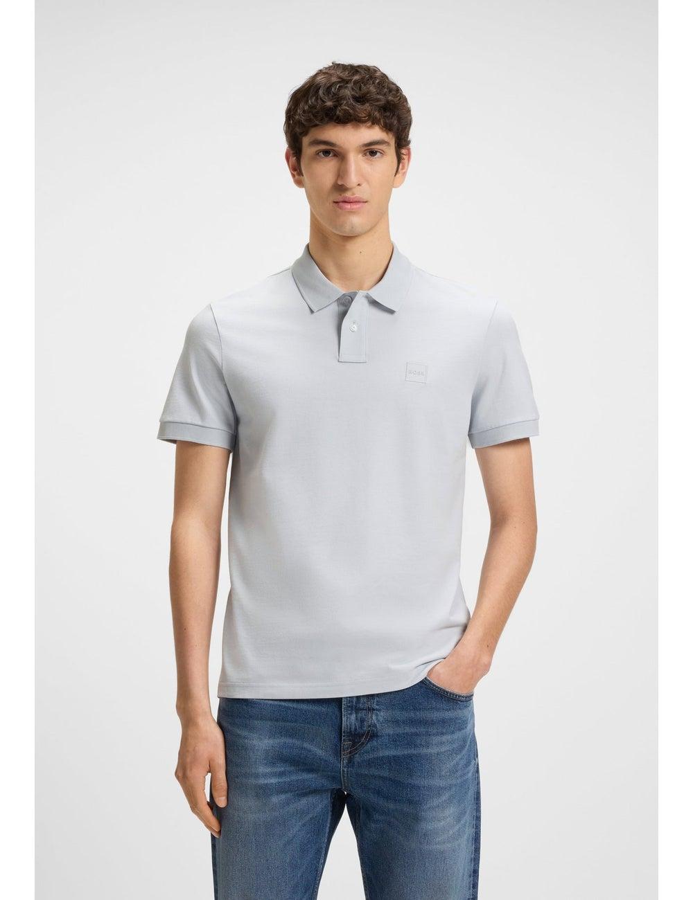 BOSS Slim-Fit Stretch Cotton Polo 50507803053 - Image 1