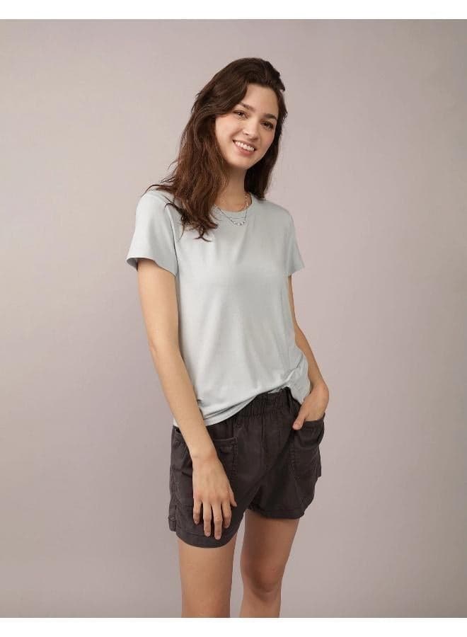 AE Soft & Sexy Slim Crew Neck Tee - Image 1