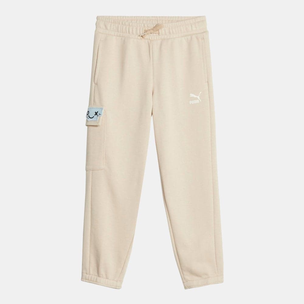 Puma Kids Classics Mix Match Sweatpants Beige - Image 1