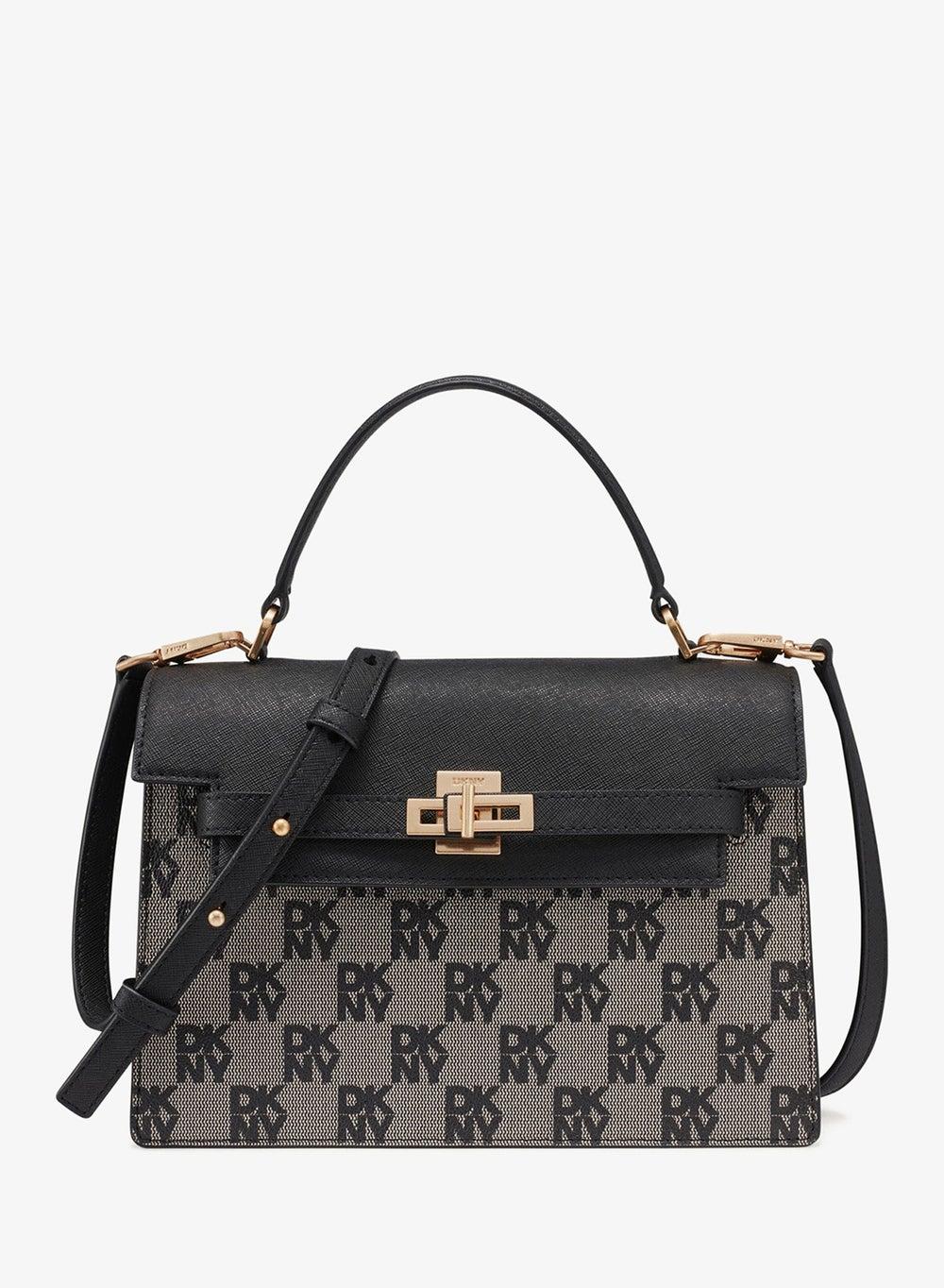 DKNY Marcia Medium Logo Top Handle Satchel - Image 1