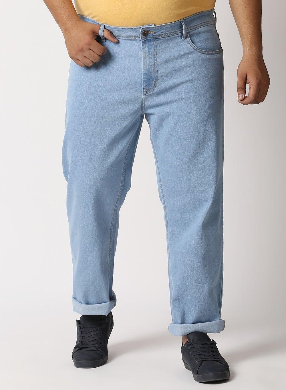 Men’s Relaxed Fit Blue Jeans – Everyday Comfort Style - Image 1