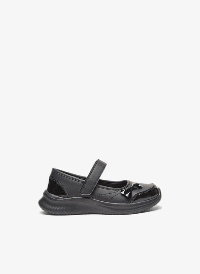 Black Bow Mary Jane School Shoes 2201779 - Image 1