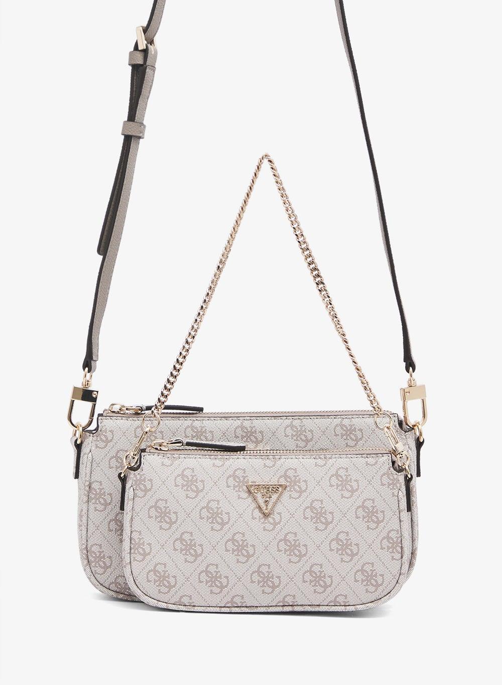 Noelle Logo Crossbody Bag HWBG9672710 Dark Oak - Image 1