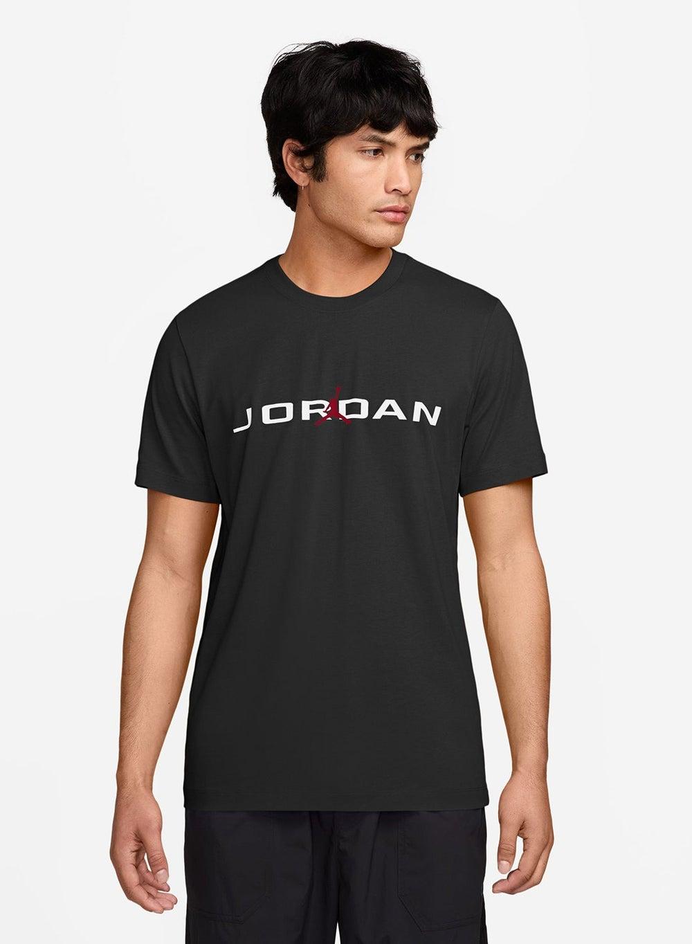 Jordan JD Air Logo Cotton T-Shirt IB7353 010 - Image 1